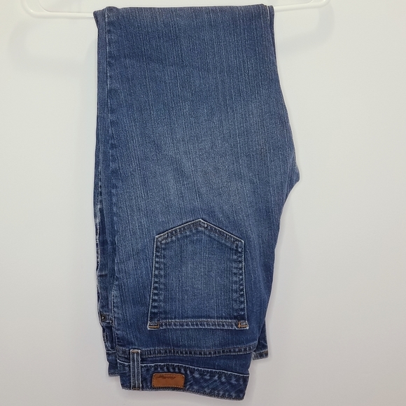 Eddie Bauer Men's Demin Jeans Size 32" x 30" specially dyed Distressed - Picture 2 of 14